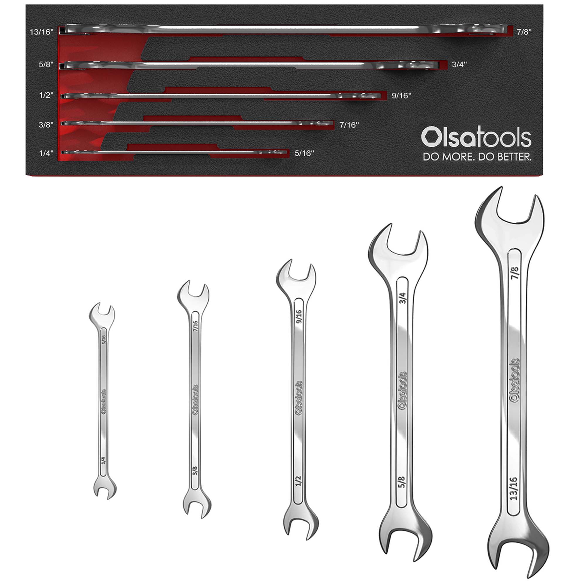 Slim Profile Wrench Set