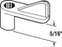 Prime-Line Gray Plastic Screen Clip For 5/16 inch 1 pk