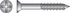 HILLMAN 3/16 in. D X 3.75 in. L Steel Flat Head Concrete Screw Anchor 100 pk