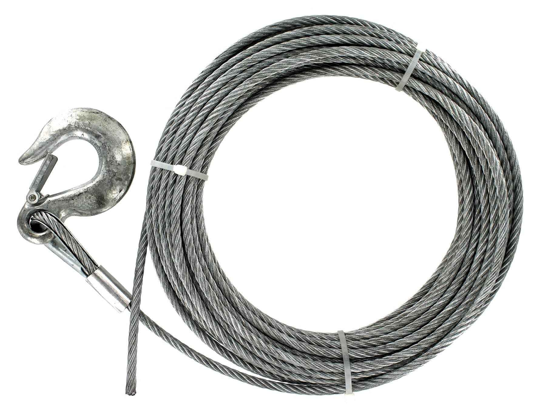 Baron 1/4 in. D X 50 ft. L Galvanized Steel Aircraft Cable
