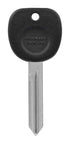 Hillman Black & Silver Brass Automotive B106PH Double Sided Key Blank for GM (Pack of 5)