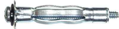 Hillman 3/16 in. Dia. x 3/16 Long in. L Metal Pan Head Hollow Wall Anchors 10 pk (Pack of 5)