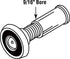 Prime-Line 0.56 in. D 200 deg Satin Nickel Brass Door Viewer