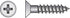 HILLMAN No. 8 X 7/8 in. L Phillips Zinc-Plated Coarse Wood Screws 100 pk