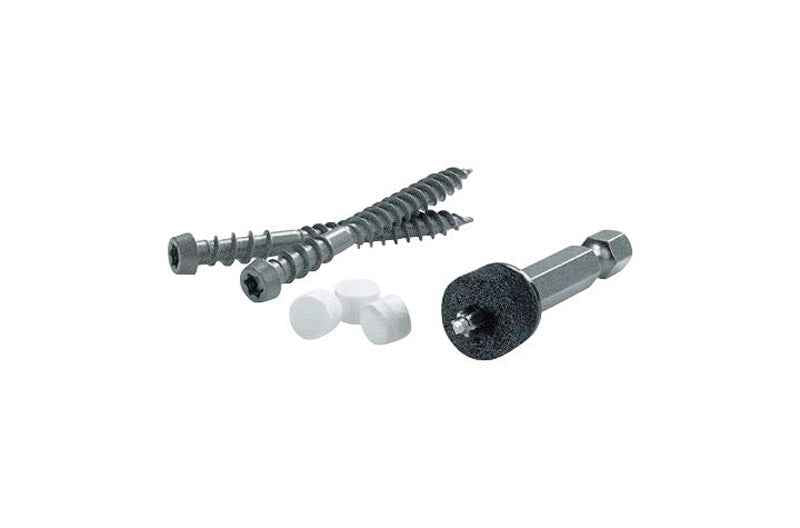 FastenMaster Cortex No. 9 X 2 in. L Star Square Head Coarse Trim Screws with Plugs
