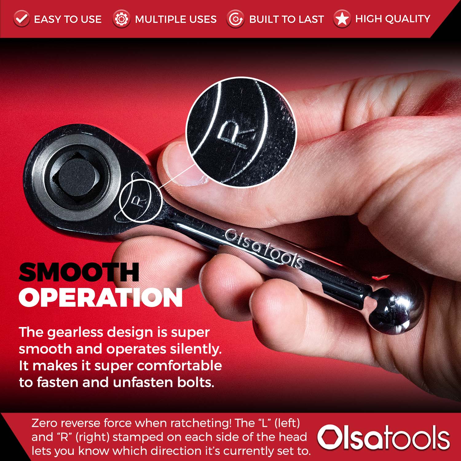 Gearless Mini Ratchet