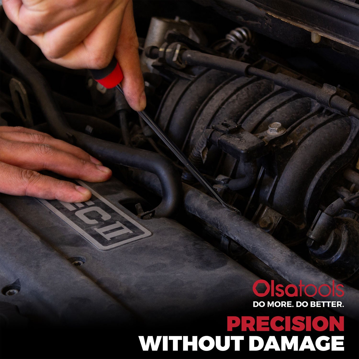 3pc Flat Pick and Hook Set