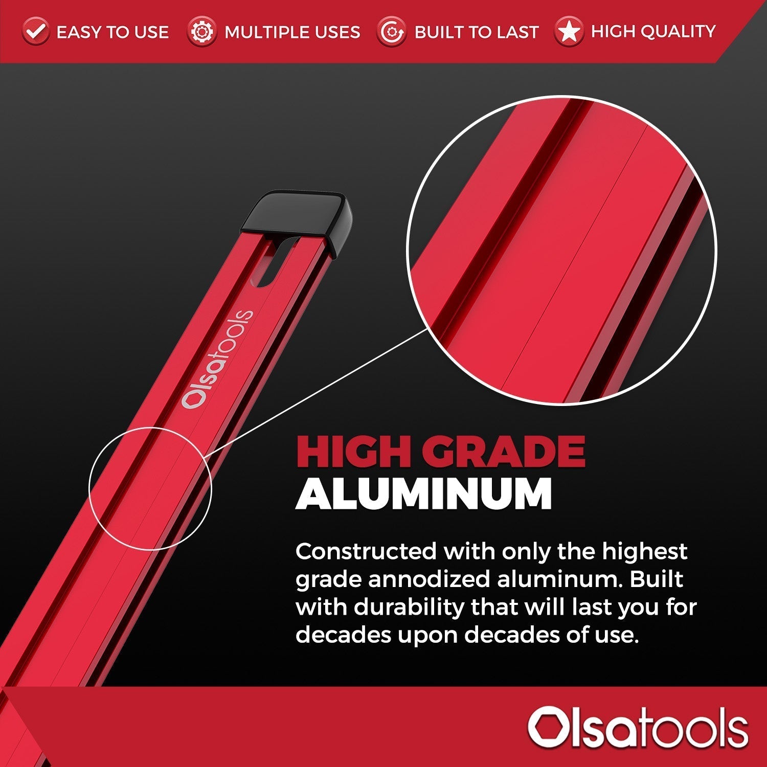 Empty Aluminum Socket Rail - Make Your Own Socket Organizer