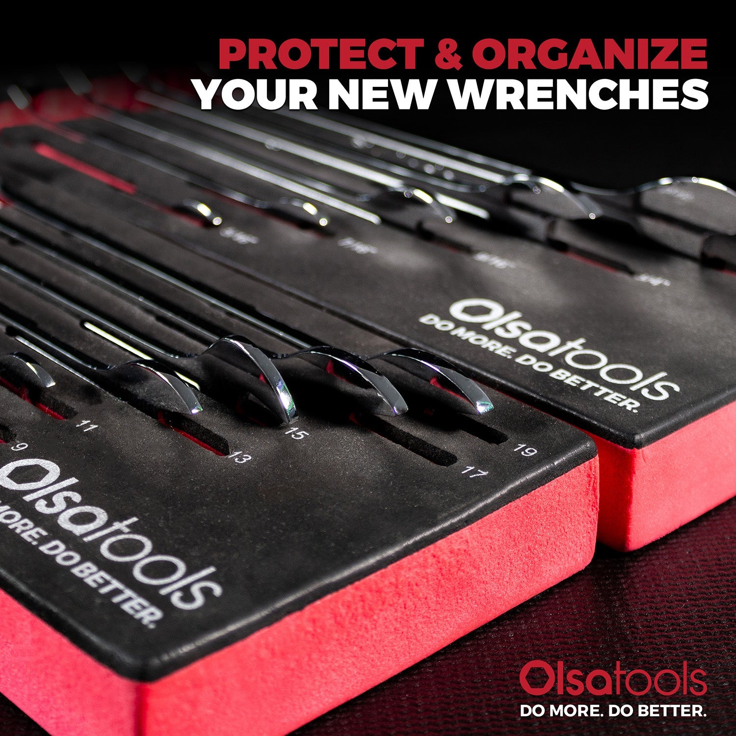 Slim Profile Wrench Set