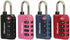 Master Lock 1-5/32 in. H X 1 3/8 in. W Steel 4-Dial Combination Luggage Lock