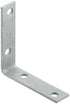 National Hardware 3 in. H X 3/4 in. W X 0.11 in. D Galvanized Steel Inside Corner Brace