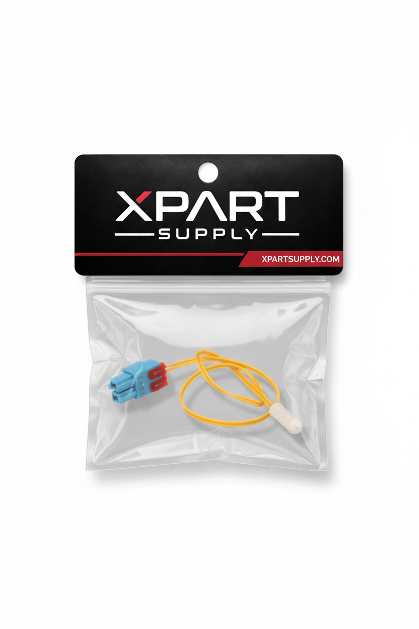 DA32-00011C Samsung Refrigerator Temperature Sensor – XPart Supply retail packaging, clear poly bag with hang tag