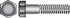 HILLMAN 5/8 in. D X 10 in. L Hot Dipped Galvanized Steel Hex Bolt 25 pk