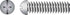 Hillman No. 10-32 X 3 in. L Combination Round Head Zinc-Plated Steel Machine Screws 100 pk