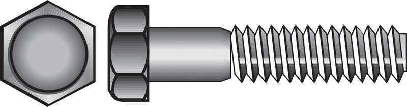 Hillman 3/8 in. D X 1-1/2 in. L Hot Dipped Galvanized Steel Hex Bolt 100 pk