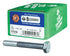 HILLMAN M10-1.50 mm D X 80 mm L Heat Treated Zinc Steel Hex Head Cap Screw 1 pk