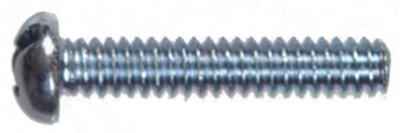 Hillman No. 8-32 X 2-1/2 in. L Combination Round Head Zinc-Plated Steel Machine Screws 100 pk