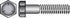 Hillman 1/2 in. D X 5 in. L Heat Treated Zinc Steel Hex Head Cap Screw 25 pk