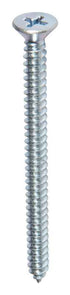 Hillman No. 10 X 2-1/2 in. L Phillips Flat Head Sheet Metal Screws 100 pk