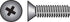 HILLMAN No. 10-24 X 2-1/2 in. L Phillips Flat Head Stainless Steel Machine Screws 50 pk