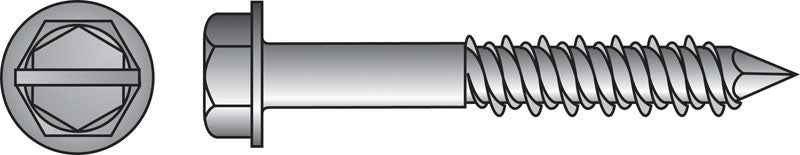 HILLMAN Tapper 3/16 in. D X 3.75 in. L Steel Hex Head Concrete Screw Anchor 100 pk