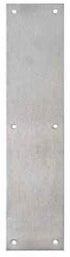 Tell 3-1/2 in. H X 15 in. L Brushed Stainless Steel Stainless Steel Push Plate