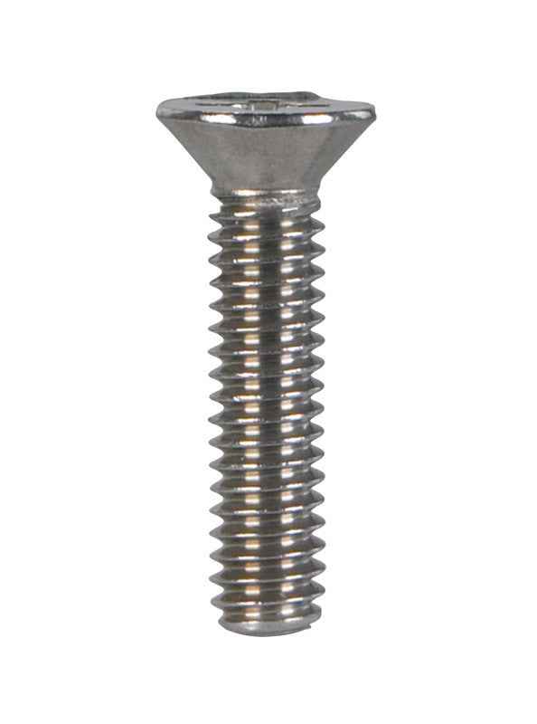 Hillman No. 8-32 X 3/4 in. L Phillips Flat Head Stainless Steel Machine Screws 100 pk
