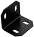 National Hardware 2.4 in. H X 3 in. W X 0.188 in. D Black Carbon Steel Inside/Outside Square Corner