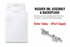 GE Washer IML Assembly and Backsplash WW01L01674 – Order Today XPart Supply