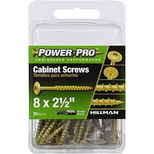 HILLMAN Power Pro No. 8 X 1-5/8 in. L Star Bronze Ceramic Coarse Trim Screws 166 pk