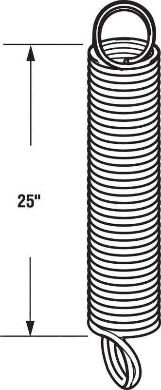 Prime-Line 25 in. L 130 lb Garage Door Extension Spring