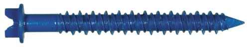 Hillman Tapper 3/16 in. D Steel Hex Head Concrete Screw Anchor 100 pk