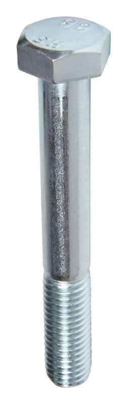 HILLMAN M12-1.75 mm D X 90 mm L Heat Treated Zinc Steel Hex Head Cap Screw 1 pk