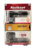 Kwikset SmartKey Tustin Venetian Bronze Entry Door Knob KW1 1-3/4 in.