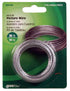 Hillman AnchorWire Steel-Plated Silver Braided Picture Wire 30 lb. 10 pk (Pack of 10)