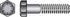 HILLMAN 3/4 in. D X 4 in. L Heat Treated Steel Hex Head Cap Screw 20 pk