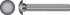 Hillman 3/8 in. X 5 in. L Zinc-Plated Steel Carriage Bolt 50 pk