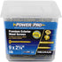 HILLMAN Power Pro No. 9 in. X 2-1/4 in. L Bronze Star Flat Head Premium Deck Screws 5 lb 489 pk