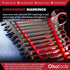 Ratcheting Wrench Set with Magnetic Wrench Organizer