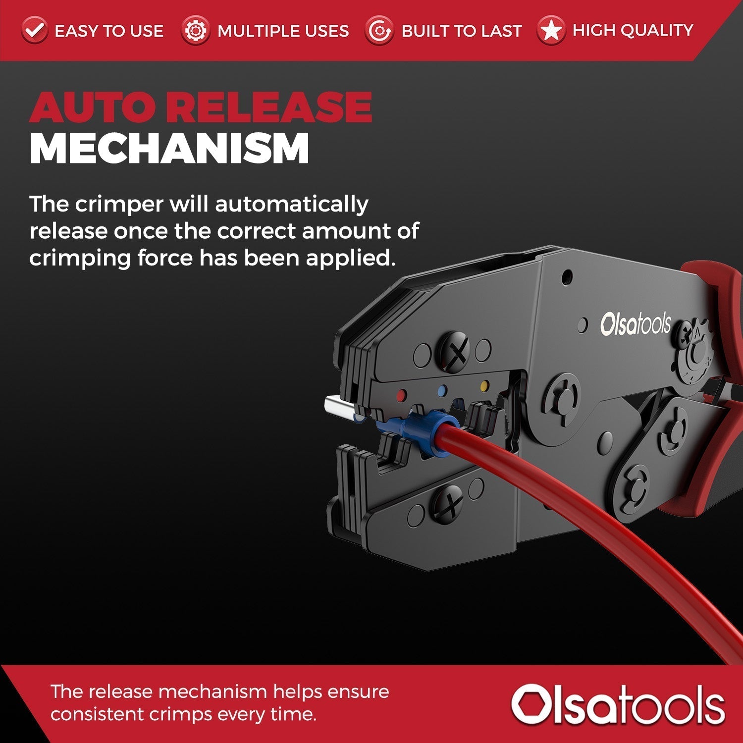 Ratcheting Wire Crimper