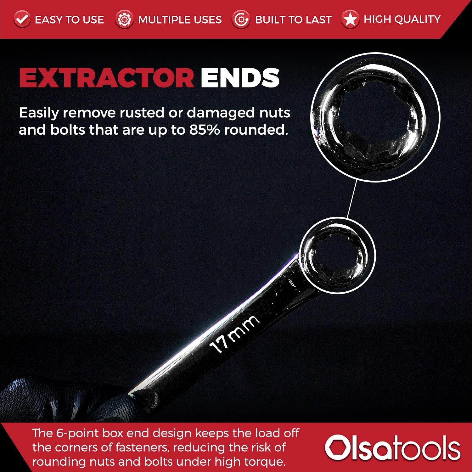Bolt Extractor Wrench Sets