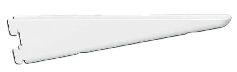 Knape & Vogt White Steel Bracket 16 Ga. 7 in. L 360 lb. (Pack of 10)