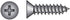 HILLMAN No. 12 Ga. X 1 in. L Phillips Flat Head Sheet Metal Screws 100 pk