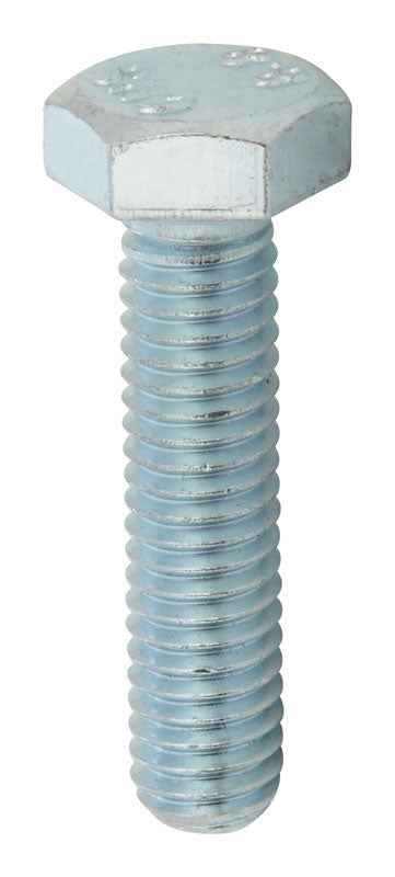 HILLMAN M6-1.00 mm D X 25 mm L Heat Treated Steel Hex Head Cap Screw 1 pk