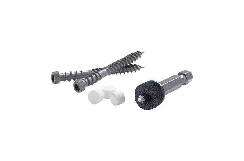 FastenMaster Cortex No. 9 X 2 in. L Star Coarse Trim Screws with Plugs