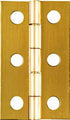National Hardware 2 in. L Solid Brass Narrow Hinge 1 pk