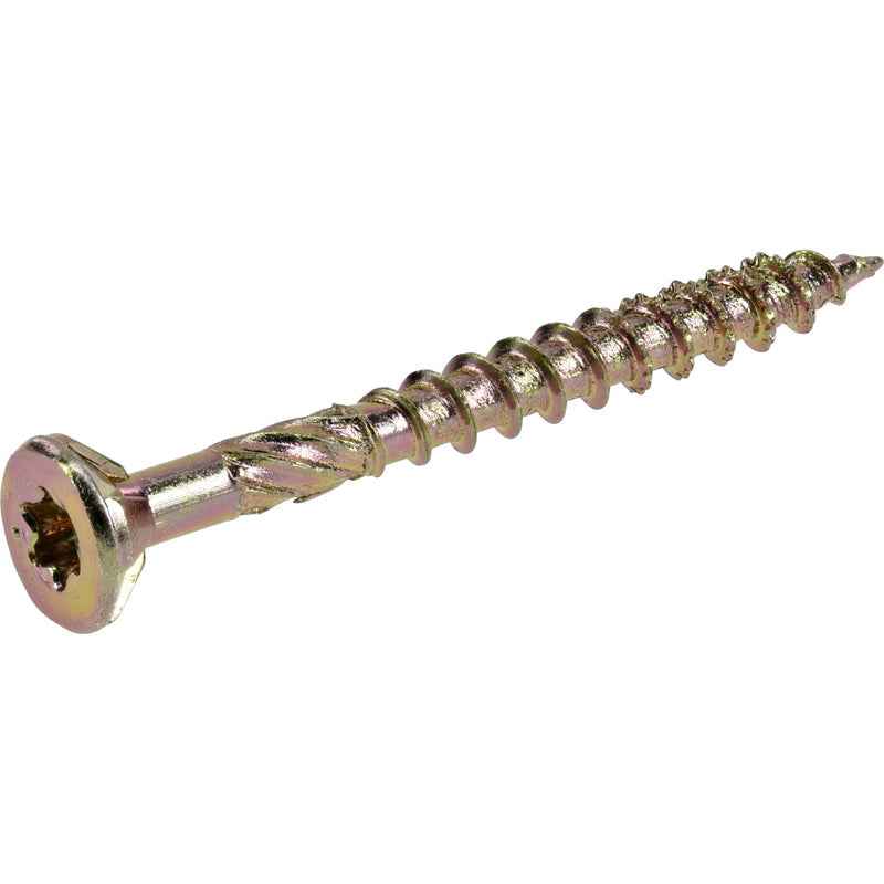 Hillman Power Pro No. 8  x 1-3/4 in. L Star Wood Screws 75 pk