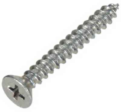 Hillman No. 10 X 2-1/2 in. L Phillips Flat Head Sheet Metal Screws 100 pk