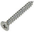 Hillman No. 10 X 2-1/2 in. L Phillips Flat Head Sheet Metal Screws 100 pk