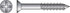 Hillman Tapper Steel Flat Head Concrete Screw Anchor 100 pk